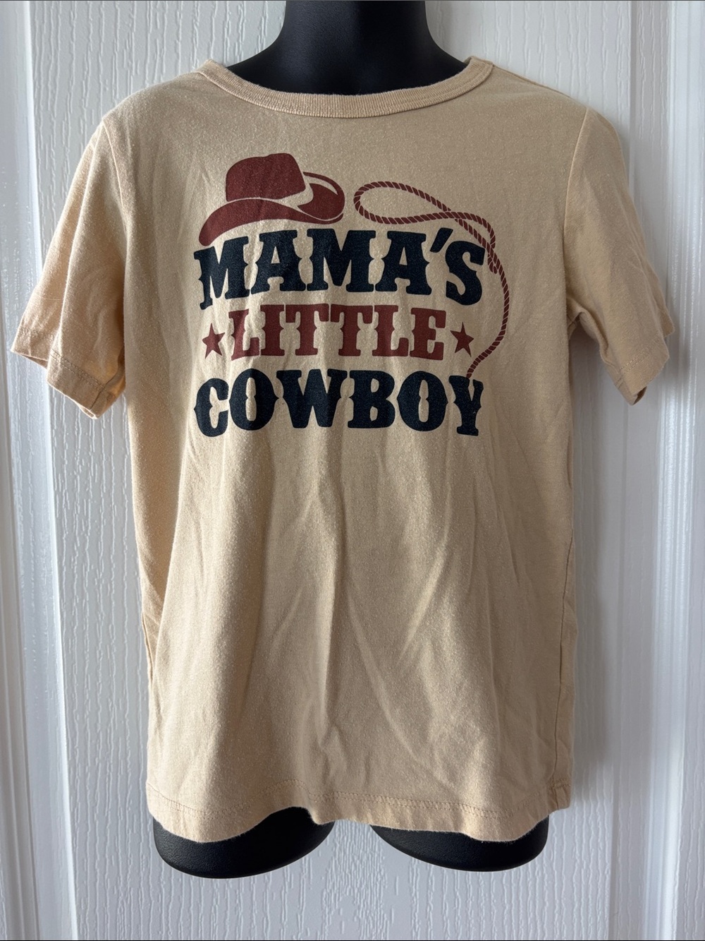 The Children's Place Tan 'Mama's Little Cowboy' Graphic Tee